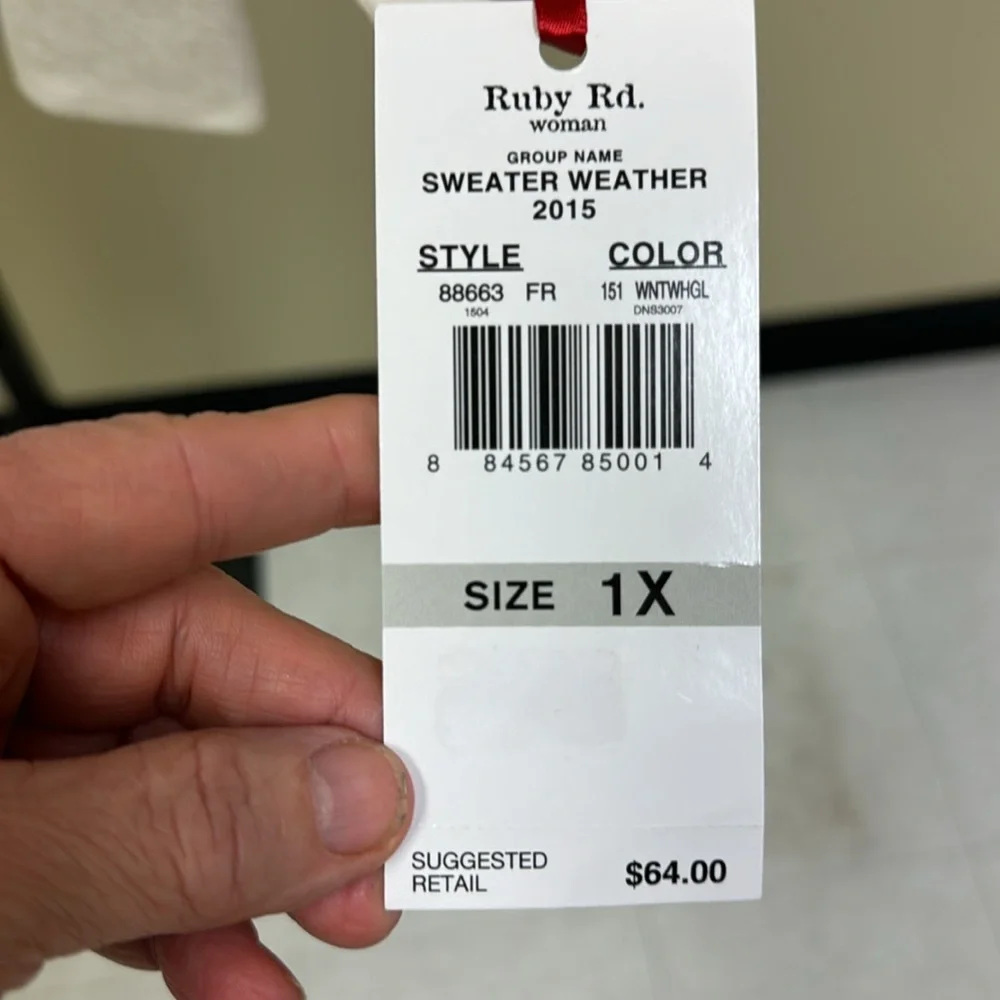 Ruby Rd. Plus size Sweater set - Picture 5 of 5